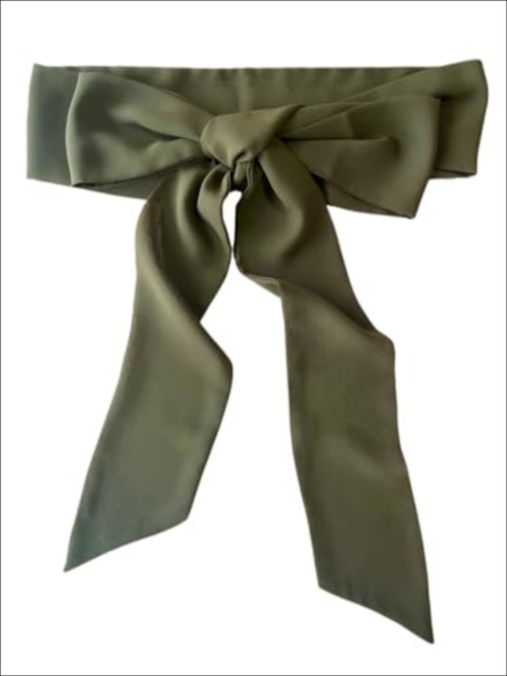Chiffon Sash Belt 4" Wide Bow Bridal Wedding Dress Sash